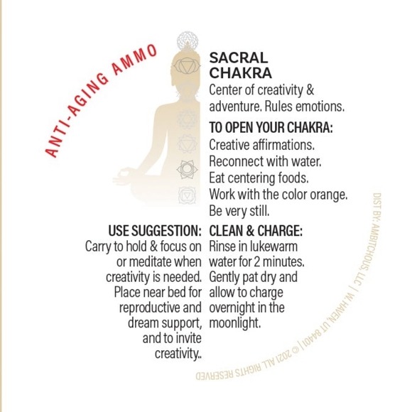 1 Cream Moonstone Wire Wrapped Pendant for Higher Self Love - Picture 3 of 3